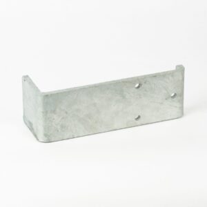 Vergrendelingsvork ten behoeve van draaipoort: uitvoering verzinkt